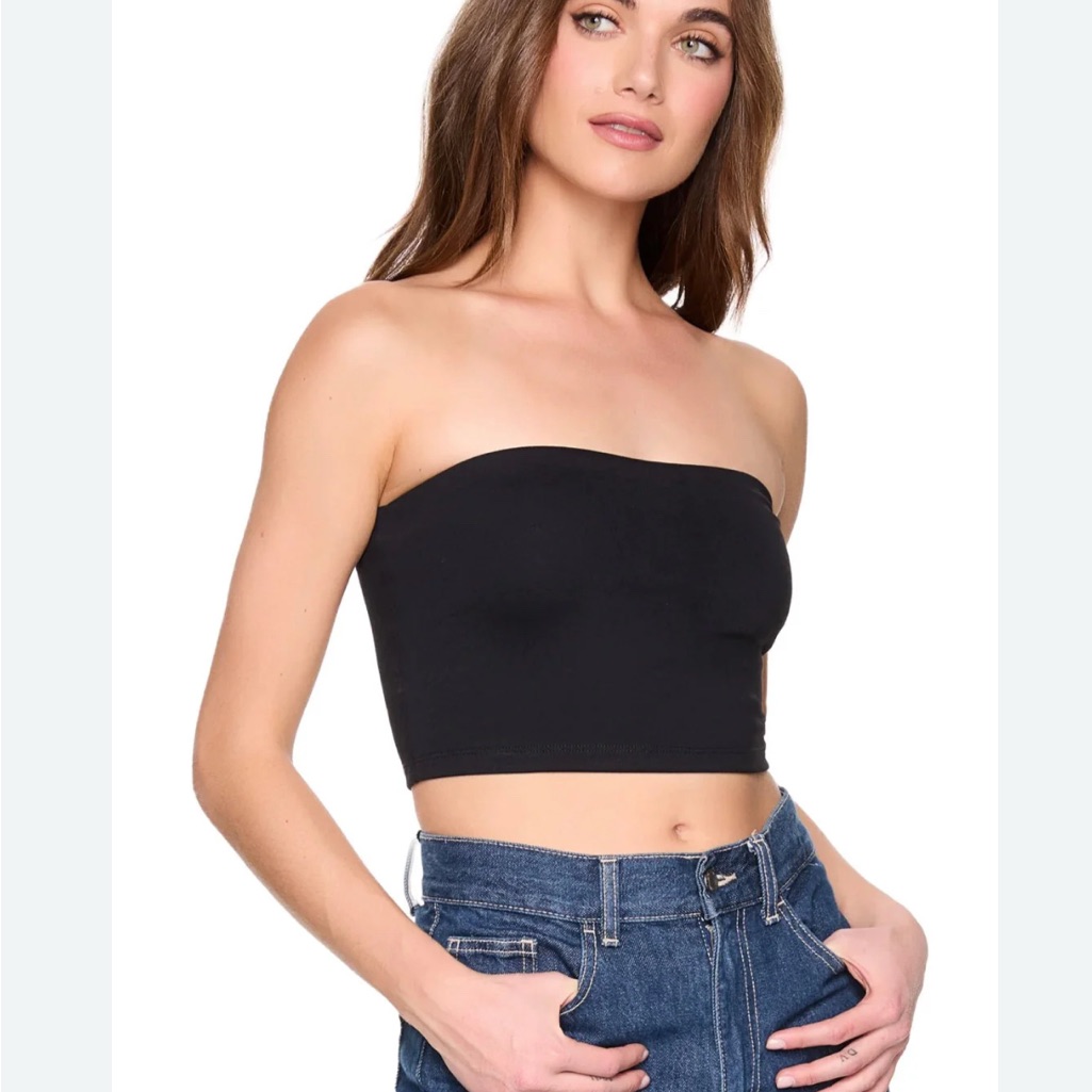 Edikted Black Tube Top